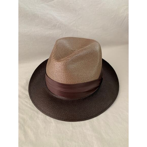 Dobbs Other - Dobbs Made In USA Straw Hat New York Fifth Ave size 7 1/2 or 60